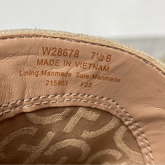 Cole Haan Elyse Tan Suede Pointy Toe Bootie 7 1/2 B - Picture 11 of 14